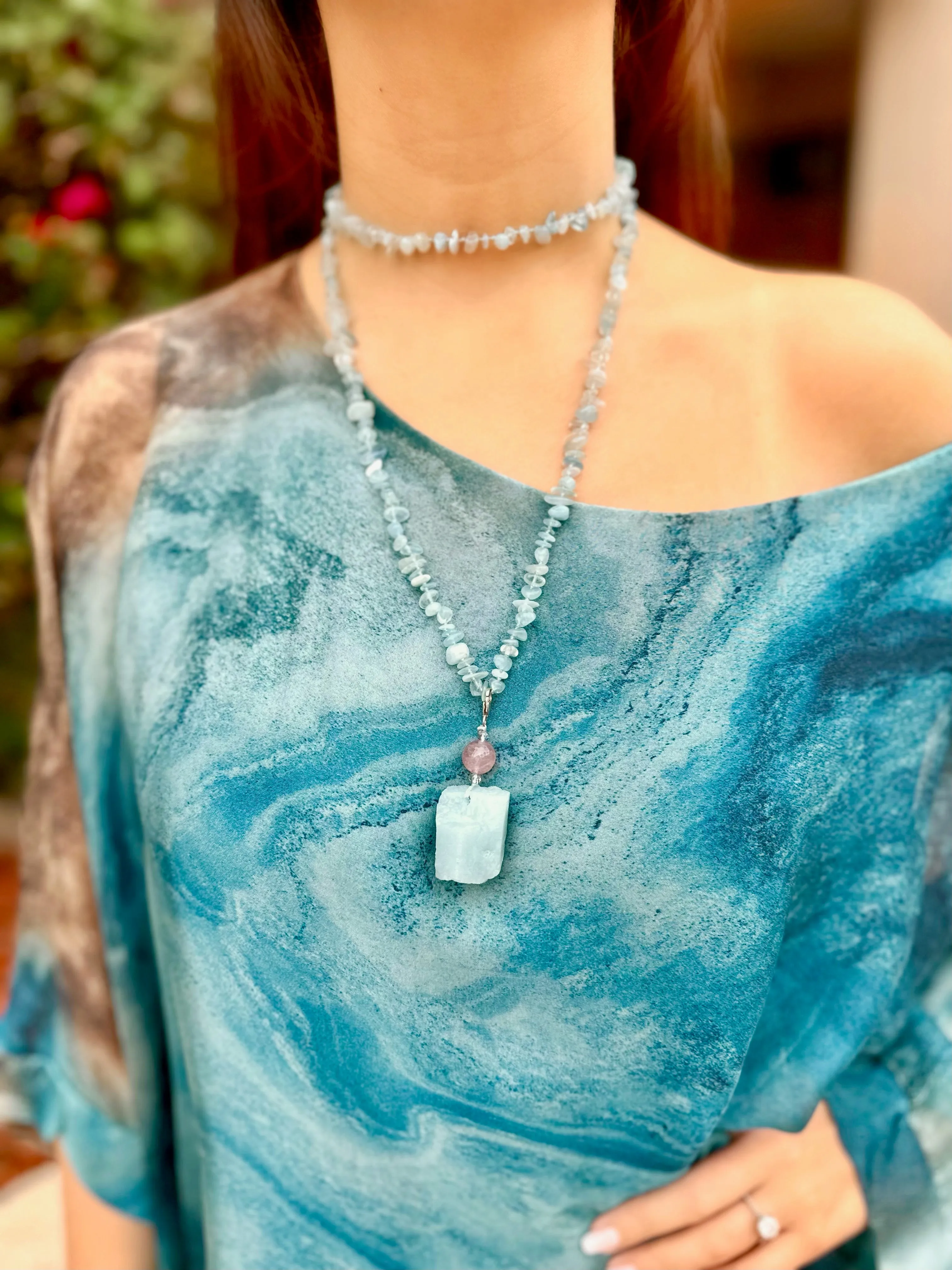 Aquamarine Necklace