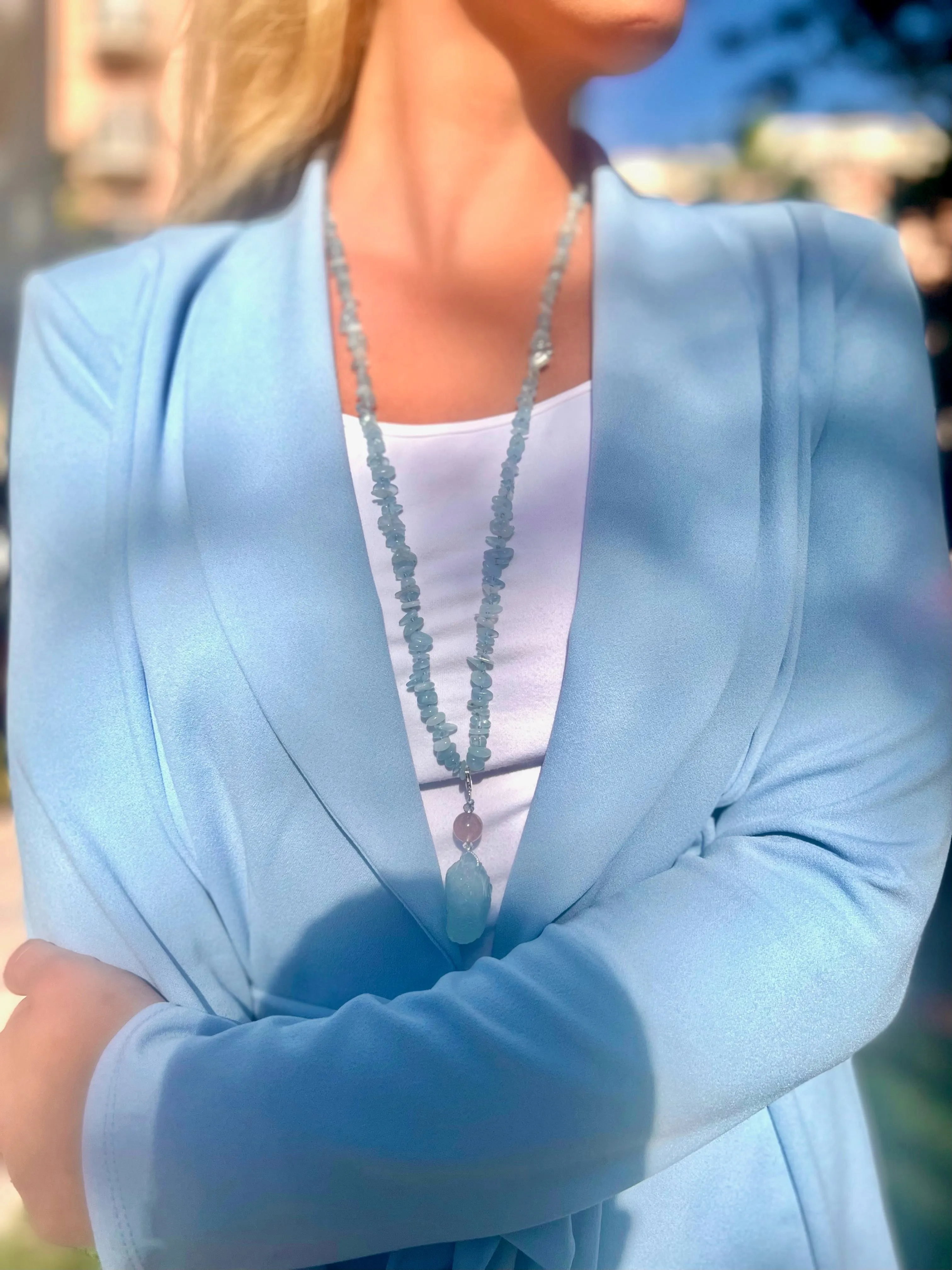 Aquamarine Necklace
