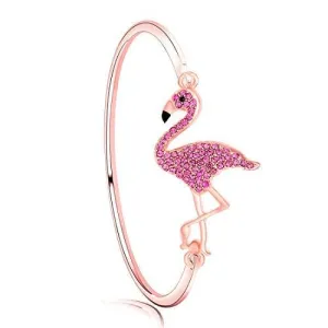 Be a Flamingo in a Flock of Pigeons Bracelet Flamingo Bracelet Positivity Be Yourself BFF Gift braceletRG
