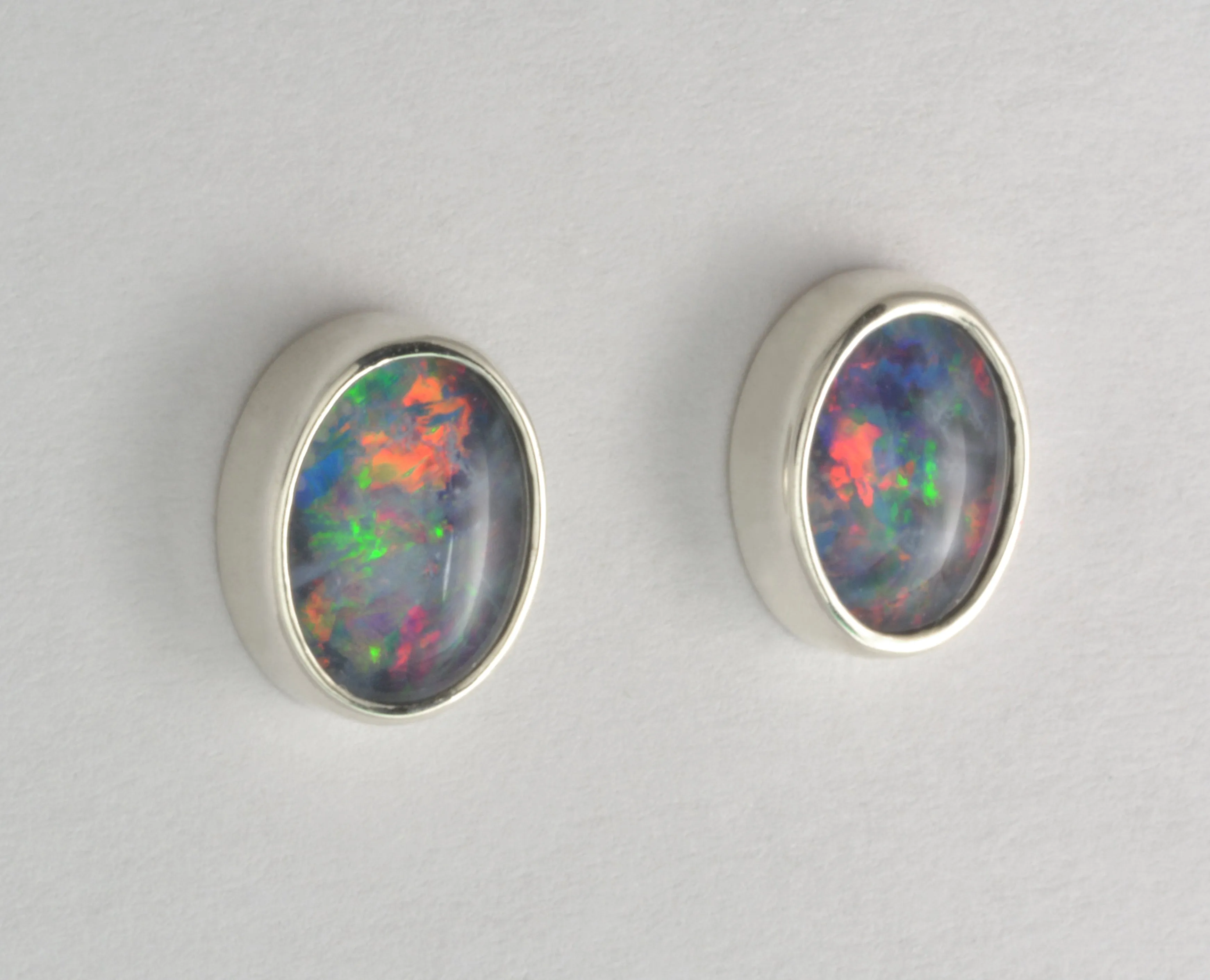 Custom: Opal Post Earrings