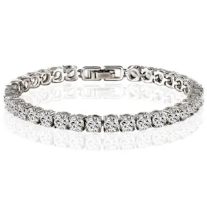 Diamond Eternity Tennis Bracelet (Ships From USA)
