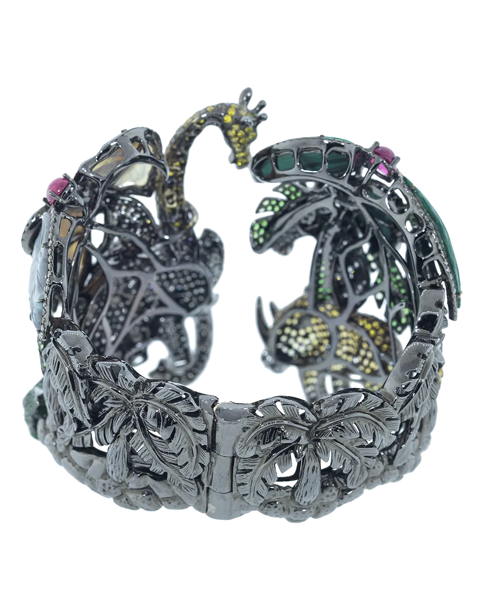 Diamond Jungle Animal Cuff