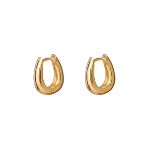 Gammie Gold Thick Huggy Earring