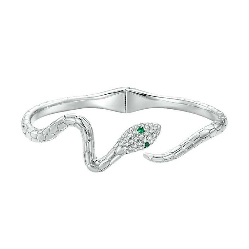 Glittering Snake Bracelet - Hannaca