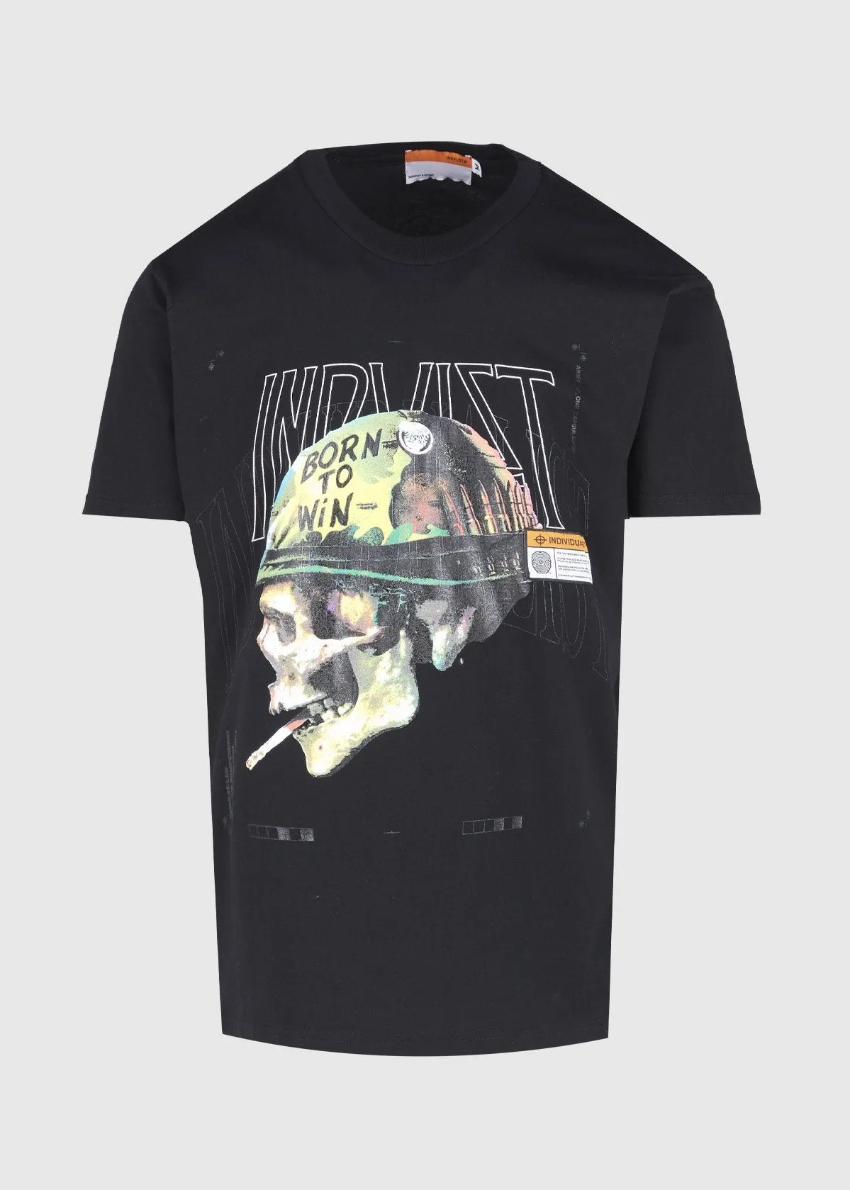 INDVLST: FULL METAL SS TEE [BLACK]