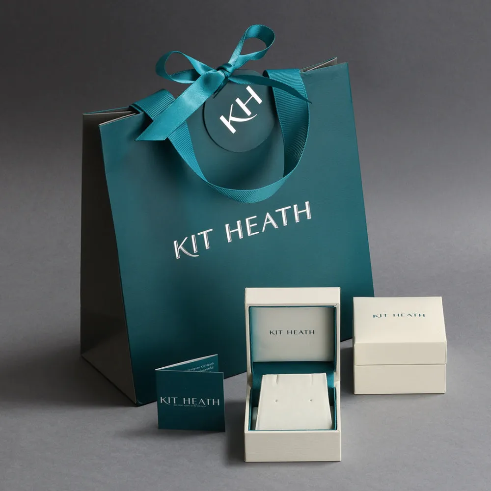Kit Heath Bevel Cirque Huggie Hoop Earrings