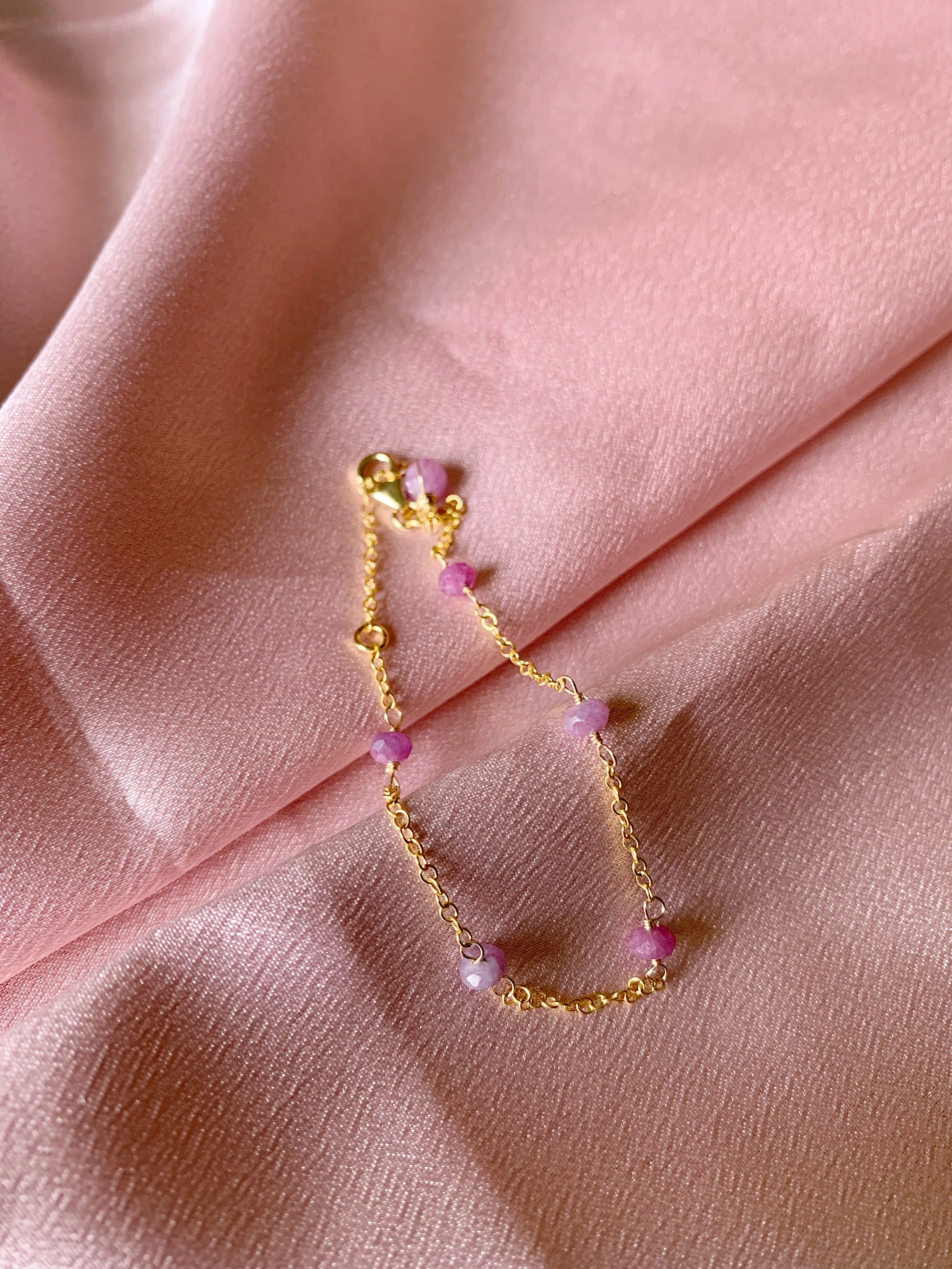 Multi Ruby Bracelet