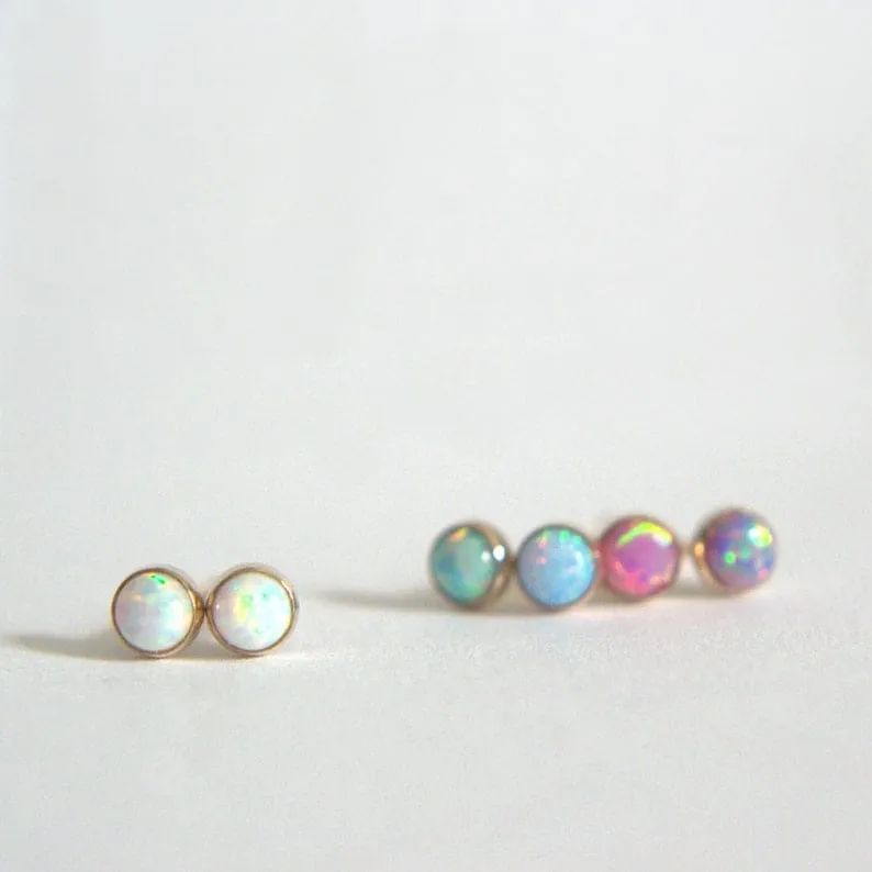 Opal Studs