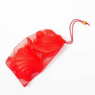 Scrunch Sand Moulds - Strawberry Red (Footprints Set)