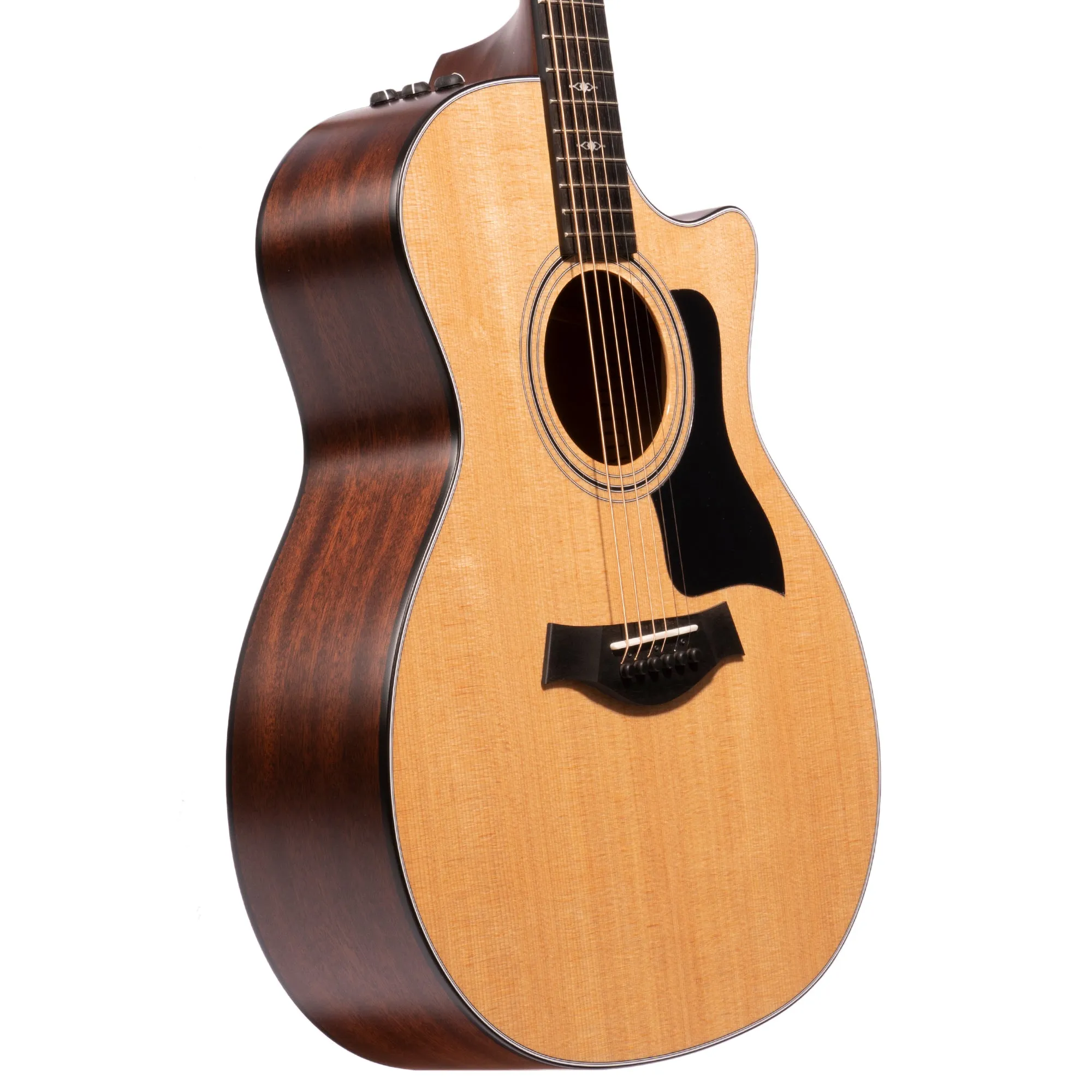 Taylor 314CE Grand Auditorium V-Class Acoustic Guitar, Spruce/Sapele, Natural